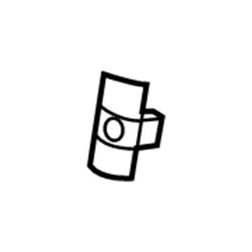 Dodge 6509432AA Glass Run Nut