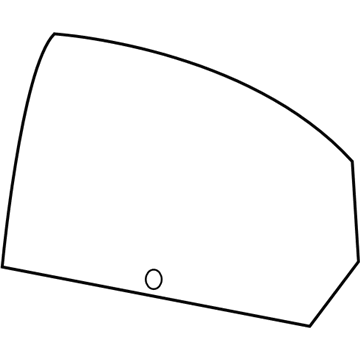 Dodge 68082404AB Door Glass