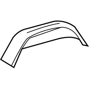 Dodge 68008346AA Wheelhouse Panel