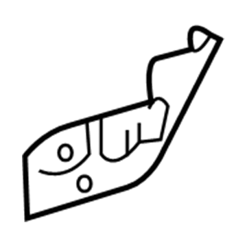 Dodge 68008731AA Lower Reinforcement