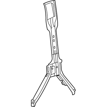 Dodge 68008742AA Upper Reinforcement