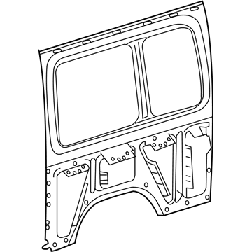 Dodge 68008711AA Inner Side Panel