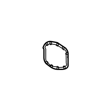 Jeep Differential Cover Gasket - 68401298AA