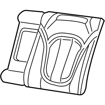 Mopar 5SK21DX9AF Seat Back Cover, Black, Rear Driver Side Mopar 5SK21DX9AF Seat Back Cover, Black, Rear Driver Side