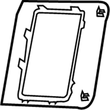 Mopar 1YW02DX9AB Armrest Bezel