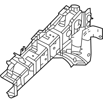 Mopar 68361057AD Upper Rail, Front Driver Side Mopar 68361057AD Upper Rail, Front Driver Side