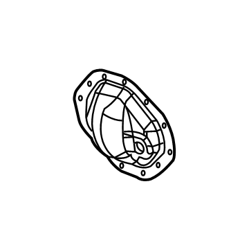 Ram 68293947AB Differential Cover