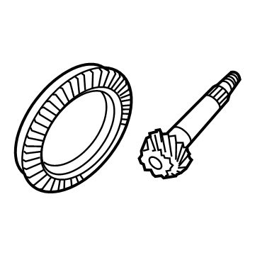 Mopar 68088162AE Pinion Gear, Rear