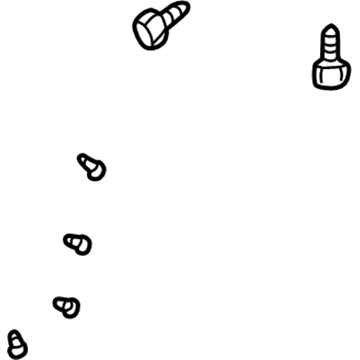 Chrysler 6507010AA Fender Liner Nut