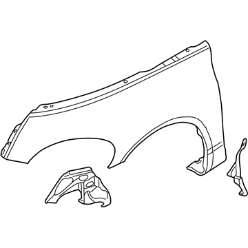 Chrysler PT Cruiser Fender - 5139961AC