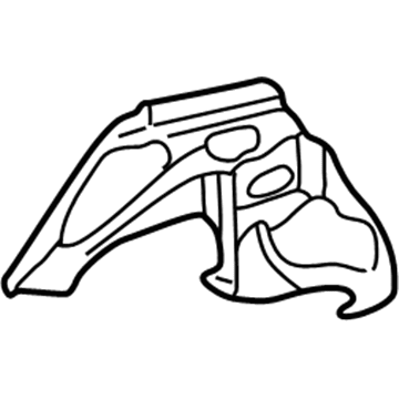 Chrysler 4724548AC Headlamp Housing