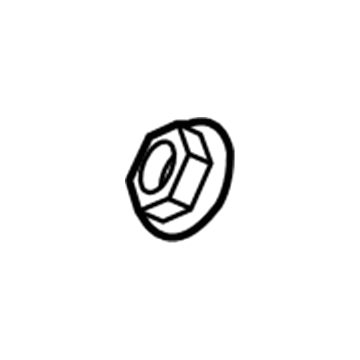 Jeep 5160241AA Heat Shield Retainer Nut