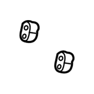 Ram 68120293AA Converter & Pipe Rear Bushing