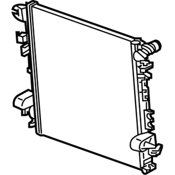 Jeep 68314786AC Radiator