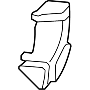 Dodge 68004013AA Floor Duct