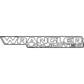 Mopar 6DZ07CA1AB Decal, Silver, Front