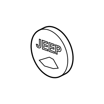 Jeep 68309634AC Medallion