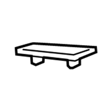 Mopar 1KQ76DX9AA Bezel, Black