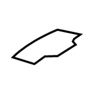 Dodge 1QR14DX9AA Console Base Mat