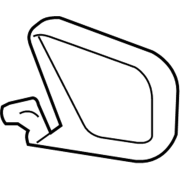 Ram 5020836AA Lift Gate Glass Seal