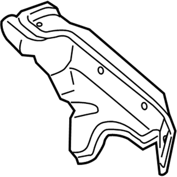 Dodge 5147156AA Rear Shield