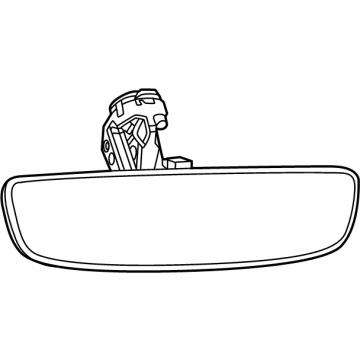 Dodge 68585263AA Mirror Inside