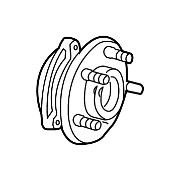 Jeep 68272624AC Hub & Bearing