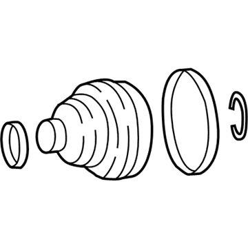 Dodge 5142216AA Inner Boot