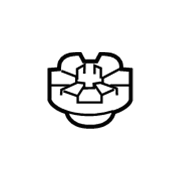 Jeep 68084176AA Radiator Isolator