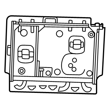 Jeep 68545265AB Seat Back Frame