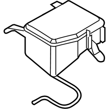 Jeep 55038011AB Recovery Tank