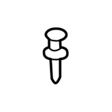 Chrysler 6504521 Bumper Cover Clip