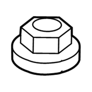 Jeep 6104725AA Headlamp Assembly Nut