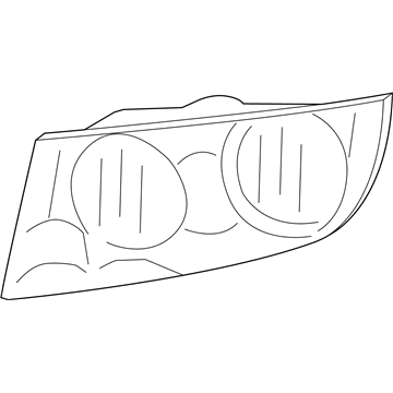 Jeep Compass Headlight - 68088868AD