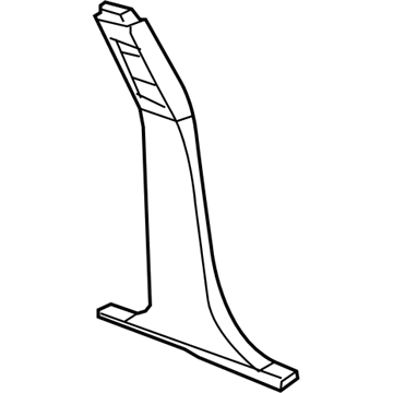 Mopar 1CH521DBAH Center Pillar Trim, Dark Gray, Upper Passenger Side Mopar 1CH521DBAH Center Pillar Trim, Dark Gray, Upper Passenger Side