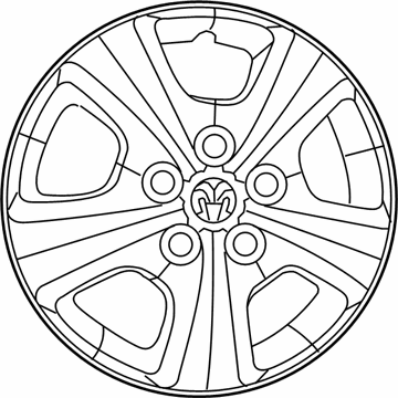 Dodge Avenger Wheel Cover - 1SZ55PAKAB