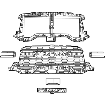 Ram 2500 Grille - 68719389AB