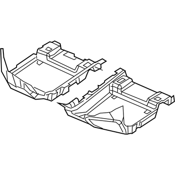 Jeep 1UB81DX9AG Front Carpet