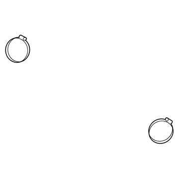 Chrysler 6507954AA Air Inlet Duct Clamp