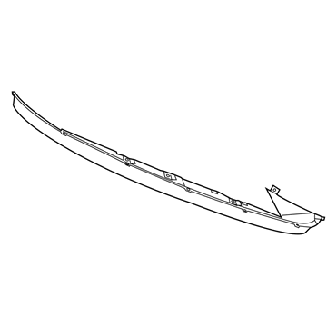 Chrysler 68320463AA Air Shield