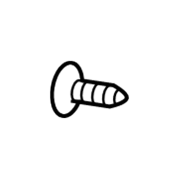 Chrysler 6508539AA Bumper Cover Screw