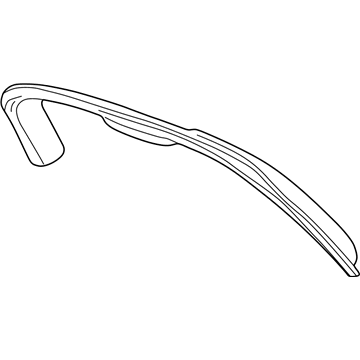 Dodge 5FJ82XDVAB Upper Trim Panel