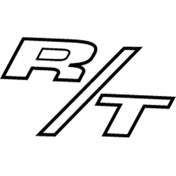 Dodge 68051383AA Nameplate