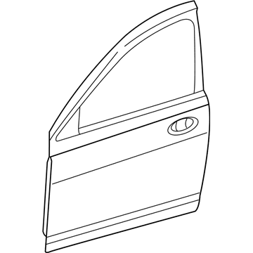 Chrysler 5074514AG Door Shell