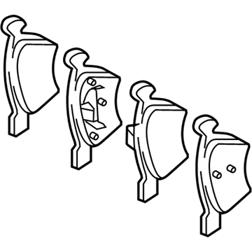 2006 Chrysler Crossfire Brake Pad - 5143230AA