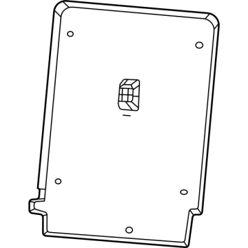 Jeep 7JC97TX7AB Seat Back Panel