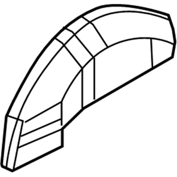 Jeep 5115160AA Inner Wheelhouse