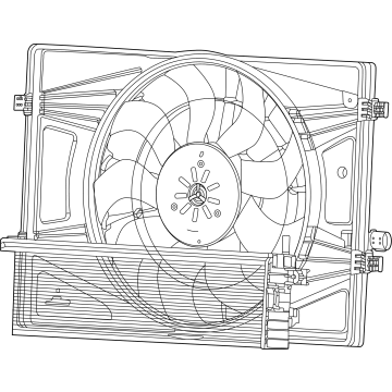 Ram Engine Cooling Fan - 68536226AB