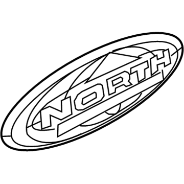 Jeep Compass Emblem - 5113554AA