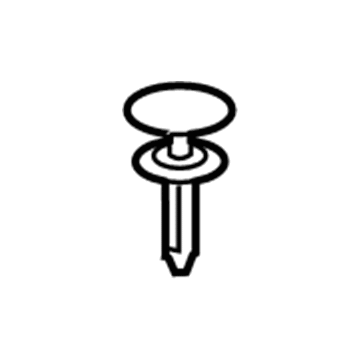 Dodge 1BH98CSTAA Headliner Rivet